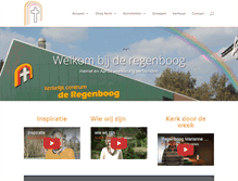 Tablet Screenshot of deregenboogmerenwijk.nl